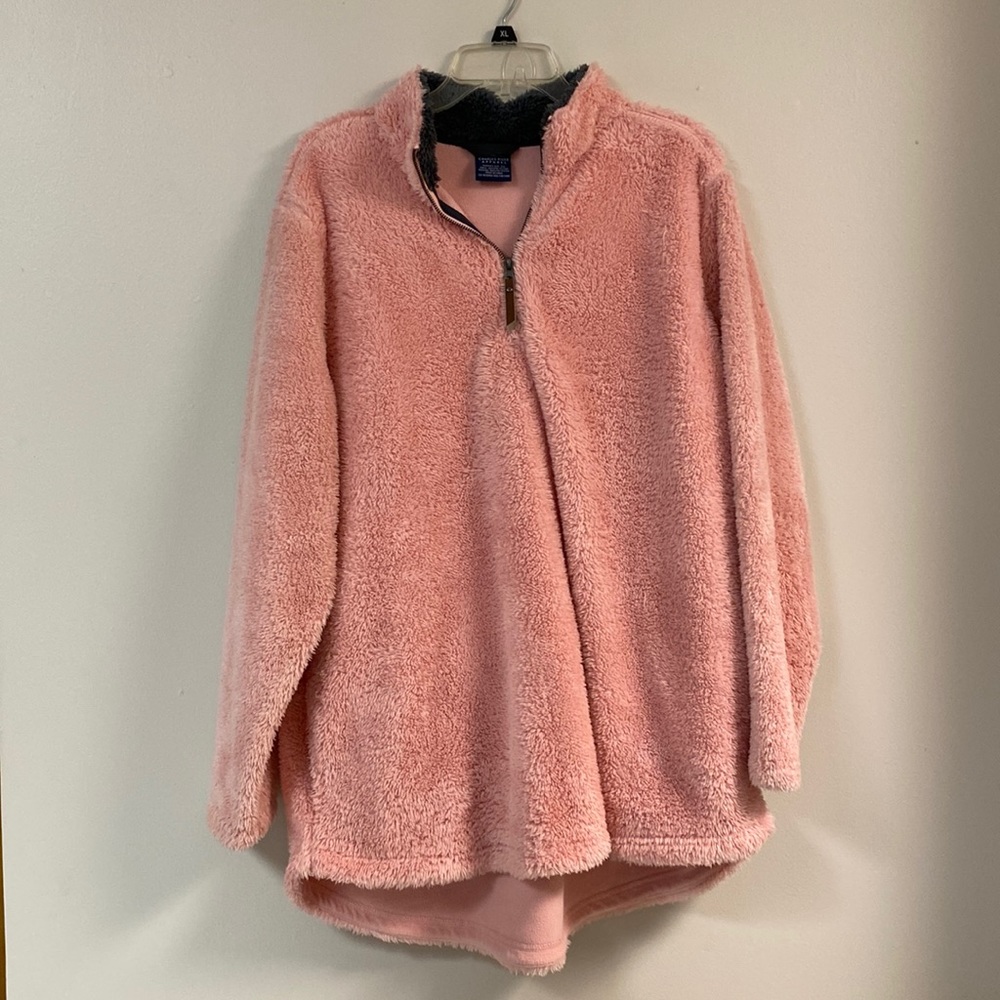 Charles River Apparel| Women’s Newport Fleece Pullover in Pink